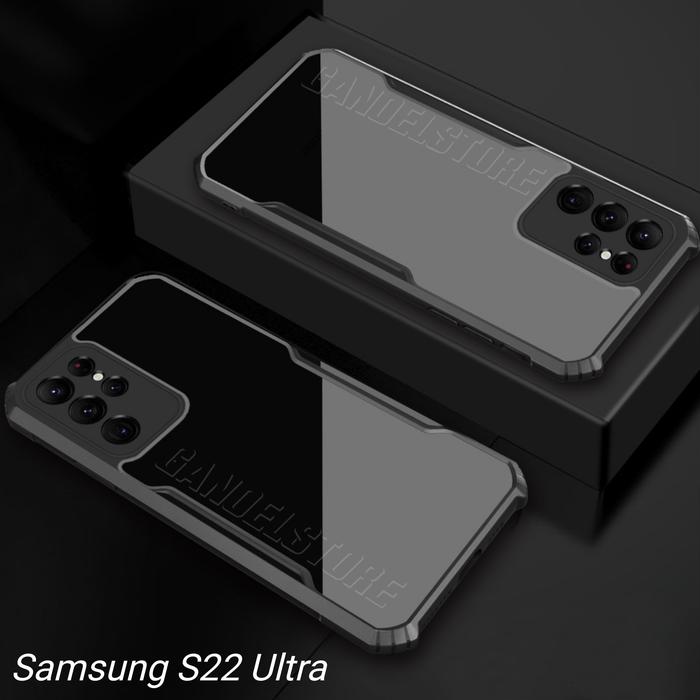 Gambar Case Samsung S22 Ultra (2022) Case Shockproof Fusion Armor Transparant dari Hugskal Kota Administrasi Jakarta Selatan Tokopedia