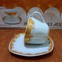 Gambar Cangkir Keramik Segi Mahkota (6 set) dari Iby,shop Kota Administrasi Jakarta Barat 3 Tokopedia