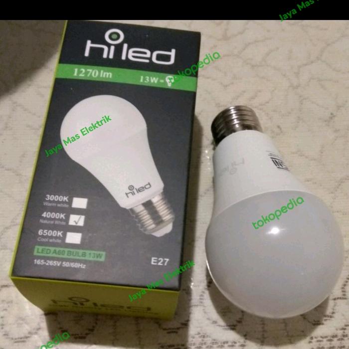 Gambar LED Hiled Bohlam 13W / Bulb 13 Watt - 6500K / 4000K / 3000K dari Jaya Mas Elektrik Kota Administrasi Jakarta Pusat Tokopedia
