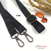 Gambar Strap Bag Sling Hitam Bahan Seatbelt dari Satu Sisi_NEW Kota Administrasi Jakarta Barat 1 Tokopedia