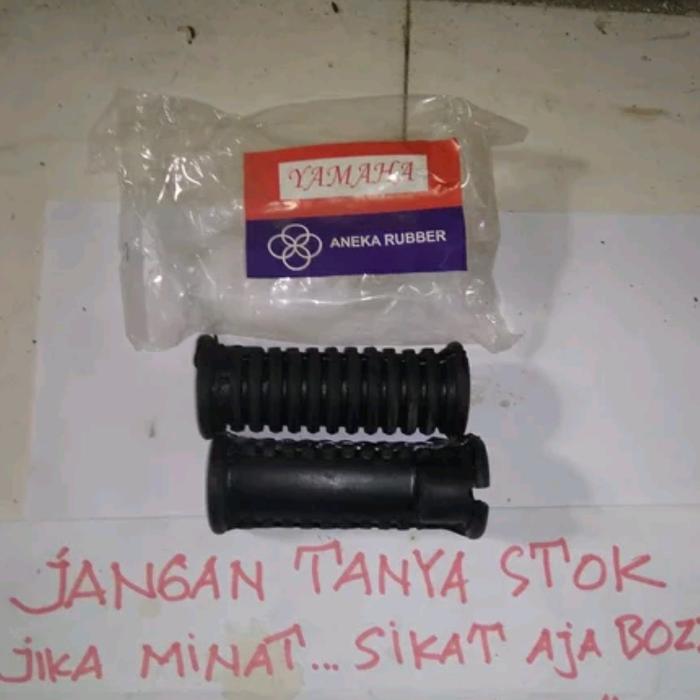 Gambar SEPASANG KARET STEP DEPAN BULAT RX KING OLD RXK RXS RXR YT L2 SUPER dari @fahmi kingmotor Kab. Bekasi Tokopedia