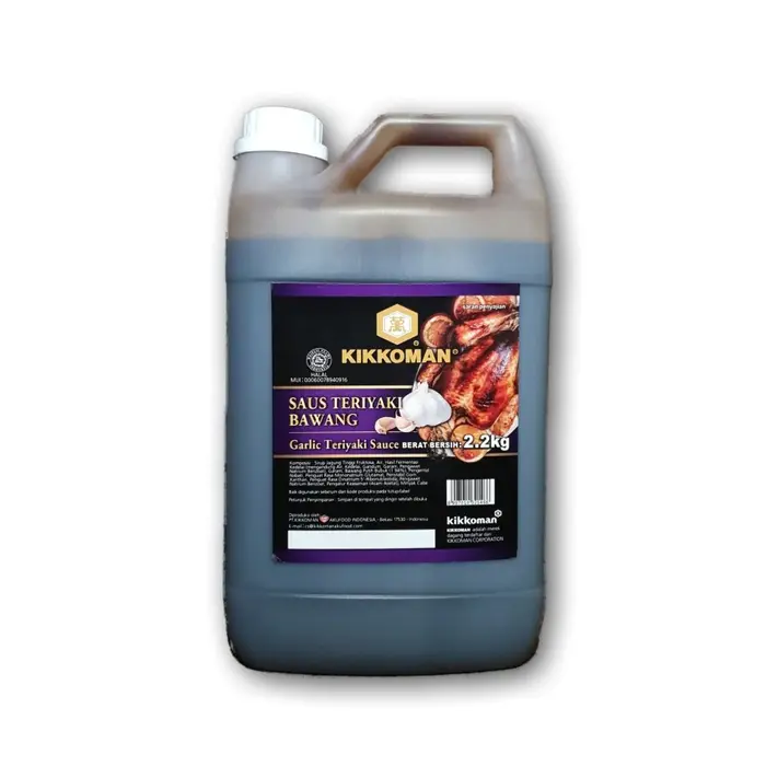 Gambar SAUS KIKKOMAN GARLIC TERIYAKI BAWANG SAUCE 2L JERIGEN HALAL dari LATTEBLESS Kota Administrasi Jakarta Selatan 2 Tokopedia