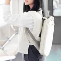 Gambar NARA WHITE Tote bag Ransel Backpack from The Daily Smith dari The Daily Smith Store Kota Surakarta 3 Tokopedia