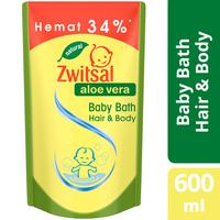 Gambar Zwitsal Baby Bath Hair Body Sabun Mandi Shampo Bayi Aloe Vera 600ml dari Give Thanks 4 U Kota Administrasi Jakarta Timur 1 Tokopedia