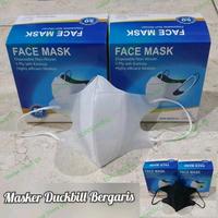 Gambar masker duckbill murah isi 50 pcs facemask 3ply disposable mask Putih dari uniq store 05 Kota Tangerang Selatan 5 Tokopedia