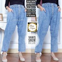 Gambar Bestseller vanis jumbo snow celana panjang wanita terbaru denim 29/3 dari Nalla Fashion Kab. Sukoharjo 4 Tokopedia