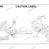 Gambar Sticker Label Tire / Sticker Body Ban CB CBR ORI AHM 87505K45N00 dari TokoMutiahAbadi Kota Tangerang 5 Tokopedia