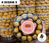 Gambar Stiker Toples Kue Bentuk Bulat Sudah Cutting Bahan Chromo 100pcs MURAH dari AfshinJaya Kab. Bogor 4 Tokopedia