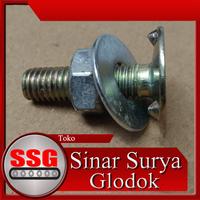 Gambar Euro Bolt M10 x 40mm - Baut Conveyor Kuat Anti Karat dari Sinar Surya Glodok Kota Administrasi Jakarta Barat 2 Tokopedia