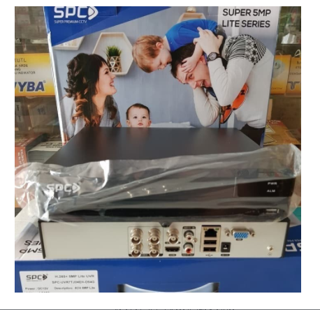 Gambar DVR 4 CH SPC 5 MP (SPC-UVR7TJ04EH-D54G) dari tunasjayaelektronik Kota Denpasar Tokopedia