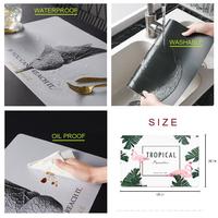 Gambar Waterproof TABLE MAT Oil-Proof Anti-Heat / Tatakan Alas Piring Gelas dari NidjiShop_NEW Kota Administrasi Jakarta Barat 3 Tokopedia