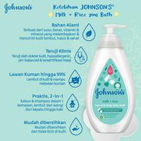 Gambar Johnsons Baby Milk + Rice - Hair & Body Baby Bath dari tokobobobalikpapan Kota Balikpapan 5 Tokopedia