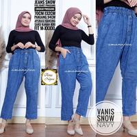 Gambar Bestseller vanis jumbo snow celana panjang wanita terbaru denim 29/3 dari Nalla Fashion Kab. Sukoharjo 2 Tokopedia