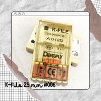 Gambar K-file dentsply 25 mm ukuran #06 ; #08 ; #10; #015-045 ; #045-080 dari Robo Dental Kab. Jember 1 Tokopedia