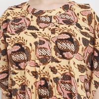 Gambar Batik Semar Kaftan PJG Liliana SHT Gandaria Krem dari Batik Semar Store Kota Surakarta 3 Tokopedia