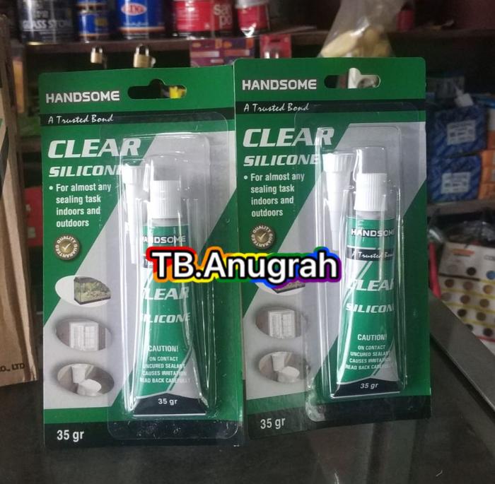 Gambar Lem Kaca / Lem Silicon Sealant Tube / Lem Aquarium / lem sealant dari TB.Anugrah Kota Bekasi Tokopedia