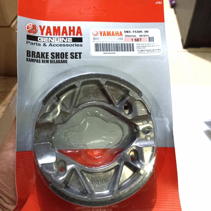 Gambar KAMPAS REM BELAKANG YAMAHA JUPITER MX MIO SPORY 5MX ORIGINAL dari PM shopl Kota Bekasi Tokopedia