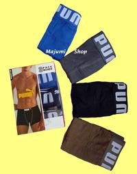 Gambar 3 pcs Celana Dalam Boxer Pria Dewasa Polos Ukuran M-XXL dari Majumi Shop Kab. Bekasi 2 Tokopedia