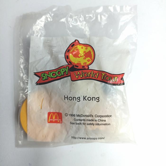 Gambar Happy Meal McDonald MCD Snoopy World Tour 1998 dari Kabbi Bada Toys Kab. Pamekasan 5 Tokopedia