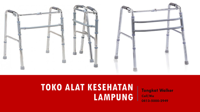 Gambar TONGKAT BANTU JALAN WALKER dari Alat Kesehatan Lintang Medika Kota Bandar Lampung Tokopedia