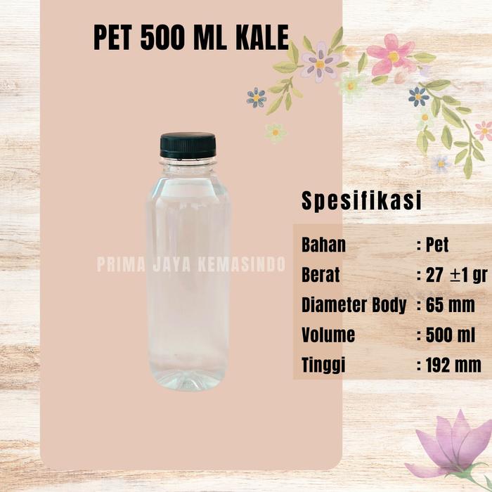 Gambar Botol kale 500 ml khusus ECER dari Prima Jaya Kemasindo Kota Semarang Tokopedia