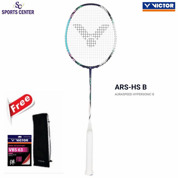 Gambar New Raket Badminton Victor Auraspeed / ARS Hypersonic / ARS HS dari Sports Center Kota Surabaya Tokopedia