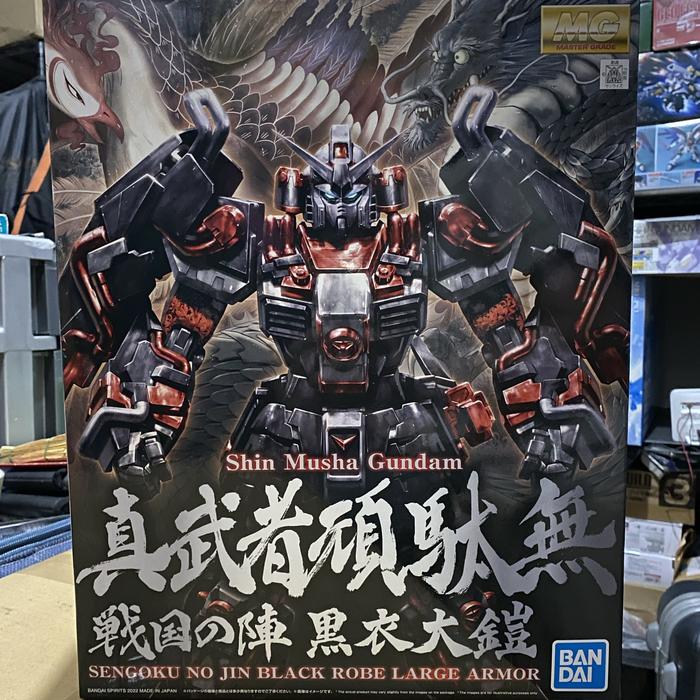 Gambar MG Shin Musha Gundam Sengoku No Jin Black Robe Large Armor dari Mentari Aksesoris Jakarta Kota Administrasi Jakarta Barat Tokopedia