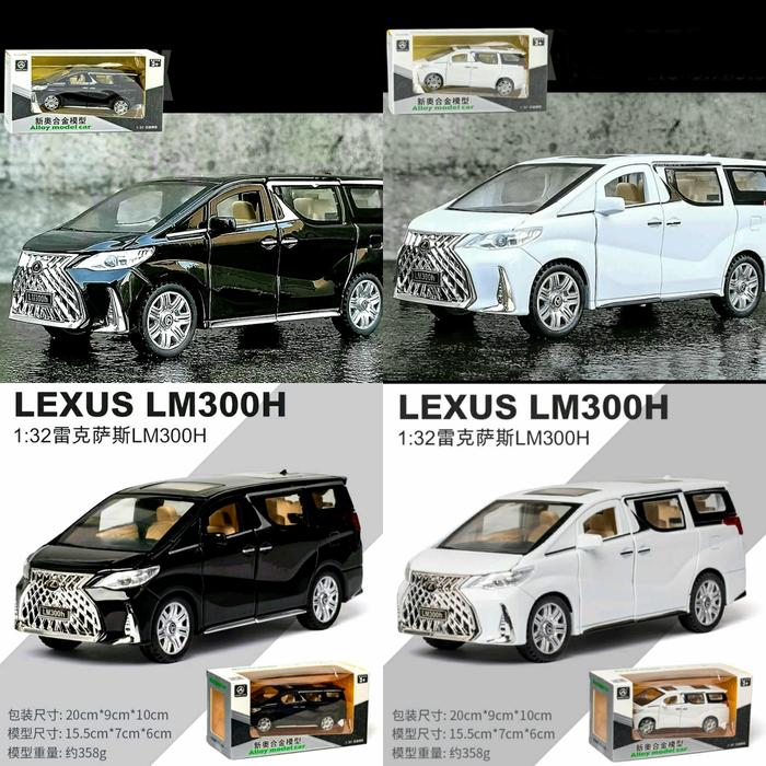 Gambar Diecast Lexus LM300h model alphard skala 1:32 dari DELVN TOYS Kota Administrasi Jakarta Barat Tokopedia