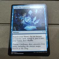 Gambar Kartu Magic MTG Strixhaven STX Solve The Equation dari MG Card Lab Kota Administrasi Jakarta Barat 1 Tokopedia