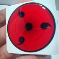 Gambar SHARINGGAN Emblem sticker timbul resin lentur dari cindul variasi Kab. Tegal 2 Tokopedia