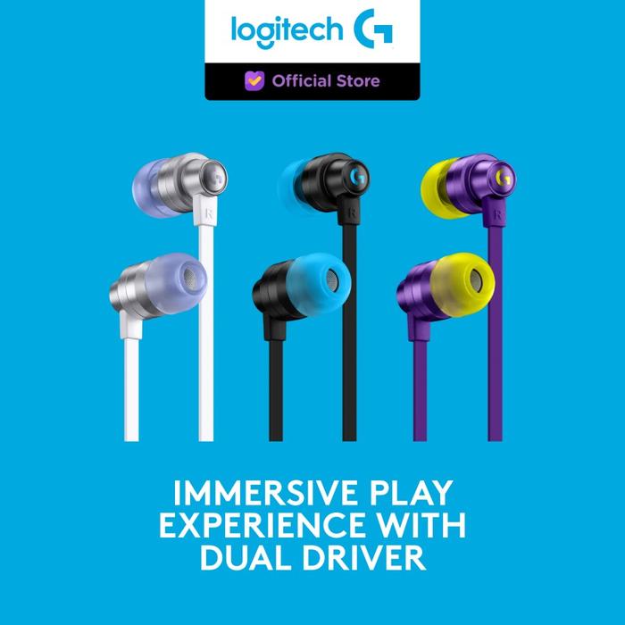Gambar Logitech G333 VR Gaming Earphone dari Ans Computer Kota Cirebon Tokopedia