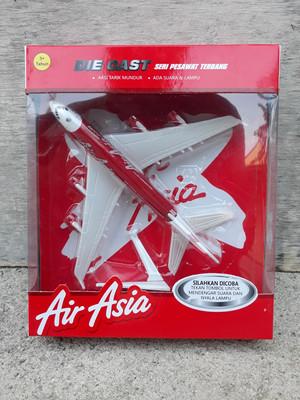 Gambar Mainan Anak Die Cast Diecast Pesawat Air Asia Merah dari tokoku.byfastop Kota Administrasi Jakarta Barat Tokopedia