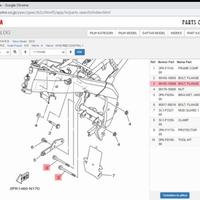 Gambar BOLT FLANGE BAUT GANTUNGAN BLOK MESIN VIXION R15 VVA WR155 MX KING 1PC dari NovelyaMotor Kota Bekasi 5 Tokopedia