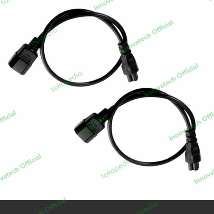 Gambar C14 TO C5 Kabel Cable adapter konverter converter Laptop notebook dari Innovatech Official Kota Administrasi Jakarta Pusat Tokopedia