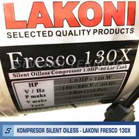 Gambar Kompresor Udara Listrik Oiless Silent - LAKONI FRESCO 130X 1HP 30LITER dari SINERGITEKINDO Kota Yogyakarta 5 Tokopedia