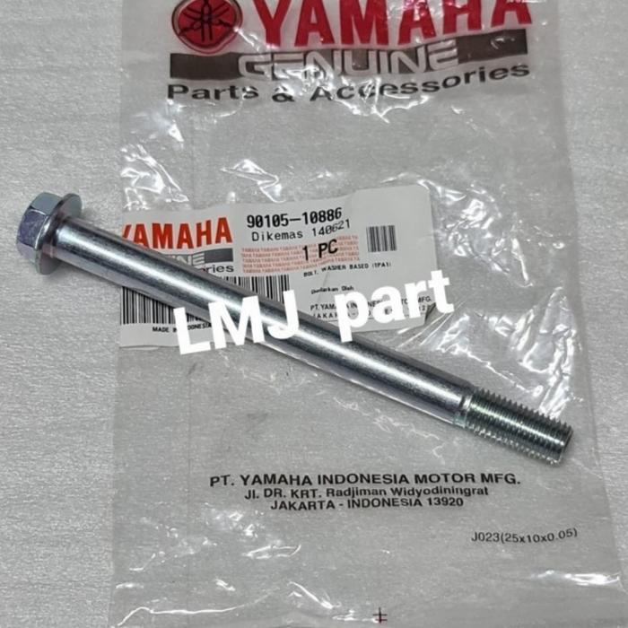 Gambar BOLT FLANGE BAUT GANTUNGAN BLOK MESIN VIXION R15 VVA WR155 MX KING 1PC dari NovelyaMotor Kota Bekasi Tokopedia