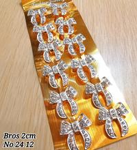 Gambar (LUSINAN 12 Pcs) Bros Pita Uk 2cm M 0002 dari Jakarta ACC Kota Medan 3 Tokopedia