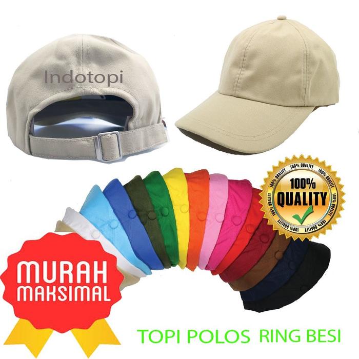 Gambar Topi baseball bahan twill topi polos premium dari kokozostore Kab. Sumedang Tokopedia