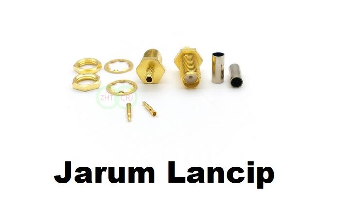 Gambar Socket SMA jarum lancip Konektor LMR100 konektor RG316 konektor RG174 dari usaha_kecilsby Kab. Sidoarjo Tokopedia