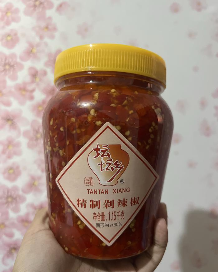 Gambar Sambel jing zhi duo la jiao 精制剁辣椒 1.15kg / sambal tantan dari cunmin72 Kota Administrasi Jakarta Barat Tokopedia