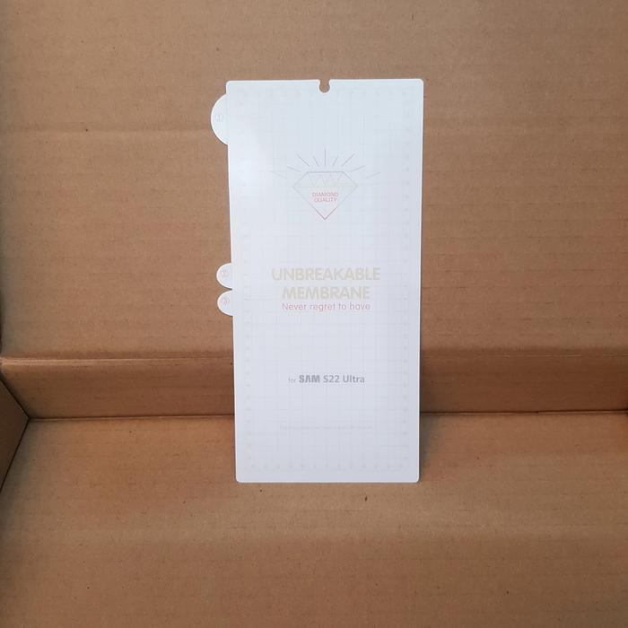 Gambar Anti Gores Hydrogel Samsung S22 ULTRA Diamond Quality dari Menarame Kota Bandung Tokopedia