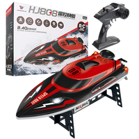 Gambar rc boat HJ808 2.4ghz 25kmh speed 150 meter kontrol kapal rc speed boat dari Plazahobby Kota Administrasi Jakarta Barat 1 Tokopedia