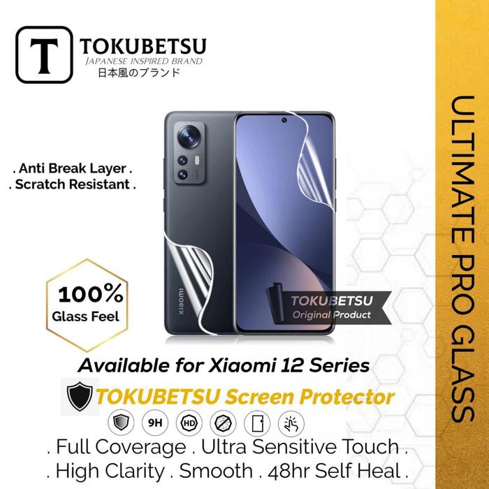 Gambar Tokubetsu Xiaomi Mi 12 Pro Anti Gores Hydrogel -Screen Protector pro dari Tokubetsu Store Kota Administrasi Jakarta Utara Tokopedia