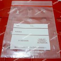 Gambar plastik klip obat bening 10 pack dari LapakSpuit Kab. Bekasi 1 Tokopedia