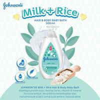 Gambar Johnsons Baby Milk + Rice - Hair & Body Baby Bath dari tokobobobalikpapan Kota Balikpapan 4 Tokopedia