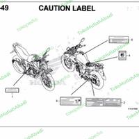 Gambar Sticker Label Tire / Sticker Body Ban CB CBR ORI AHM 87505K45N00 dari TokoMutiahAbadi Kota Tangerang 3 Tokopedia