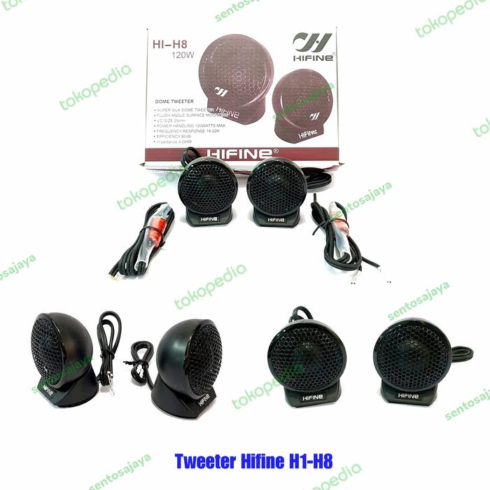 Gambar Tweeter Mobil Hifine H1-H8 dari sentosajaya02 Kota Administrasi Jakarta Timur Tokopedia