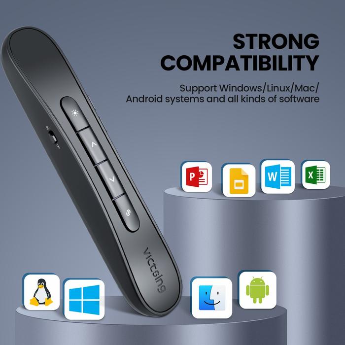 Gambar Presenter Remote Mpow Victsing Laser Pointer 2.4GHz Type C USB dari YK Store22 Kota Administrasi Jakarta Utara Tokopedia