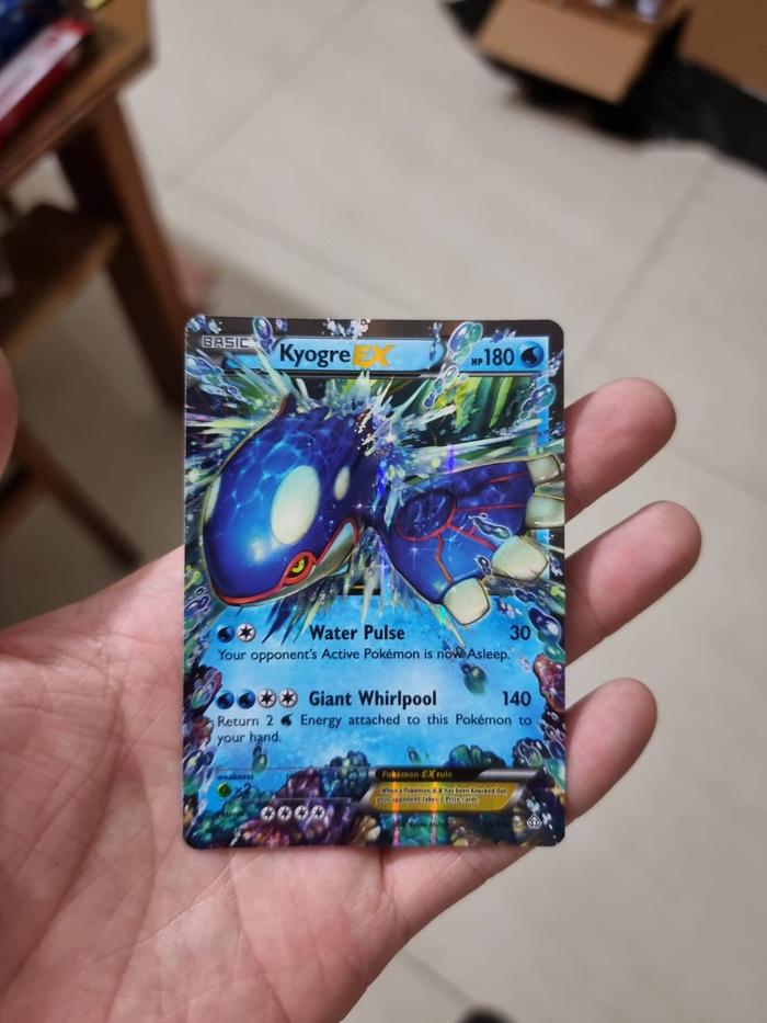 Gambar Kyogre EX - 54/160 - Ultra Rare XY: Primal Clash Singles dari bert pokemart Kota Administrasi Jakarta Barat Tokopedia