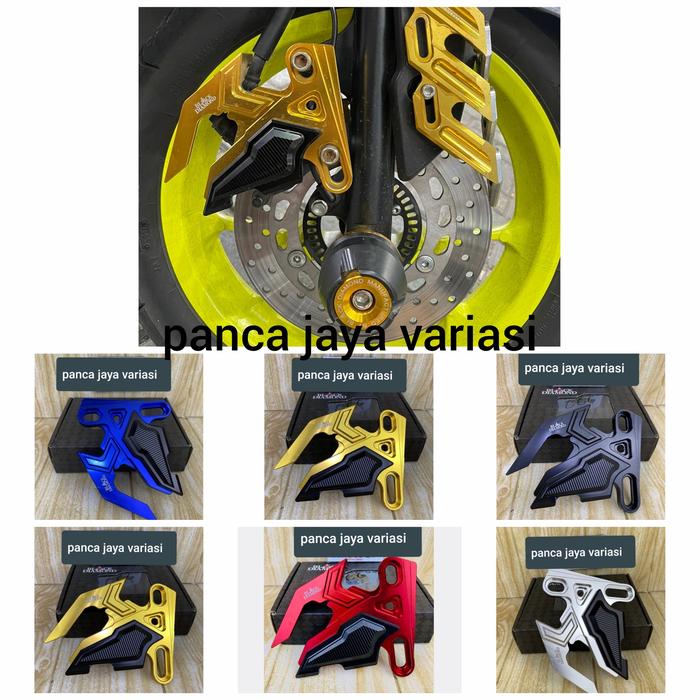 Gambar PELINDUNG KALIPER / COVER KALIPER CAKAR BLACK DIAMOND NMAX ALL N AEROX dari Panca jaya variasi Jakarta Barat Tokopedia